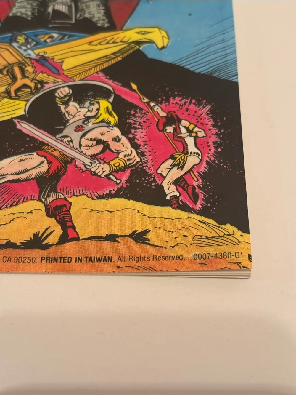 Mattel bold comic